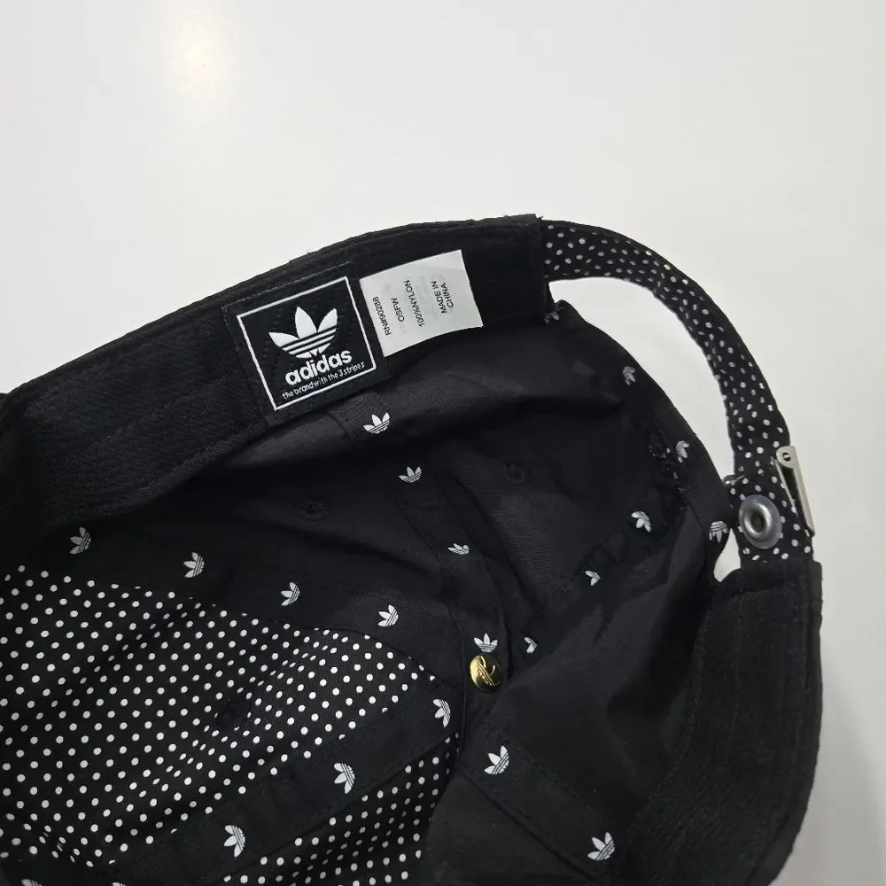 adidas black baseball hat